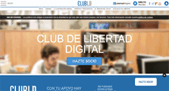 Desktop Screenshot of clublibertaddigital.com